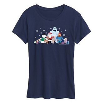 Women's Rudolph The Red-Nosed Reindeer Group Graphic Tee
