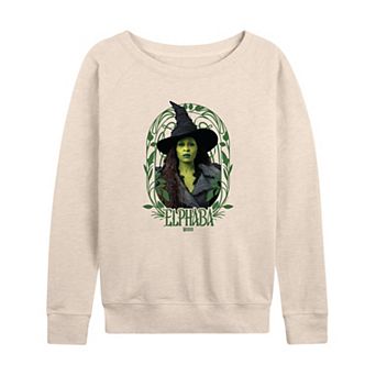 Women's Wicked For Good Elphaba Frame French Terry Long Sleeve Tee