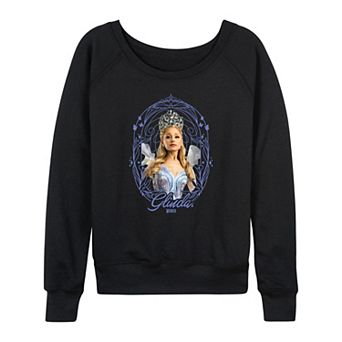 Women's Wicked For Good Glinda Frame French Terry Long Sleeve Tee