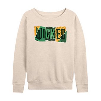 Women's Wicked For Good Logo French Terry Long Sleeve Tee