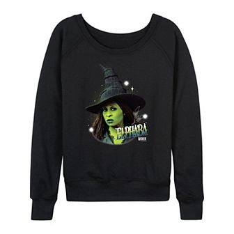 Women's Wicked For Good Elphaba French Terry Long Sleeve Tee