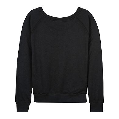 Women's Wicked For Good Logo Tree Branch French Terry Long Sleeve Tee