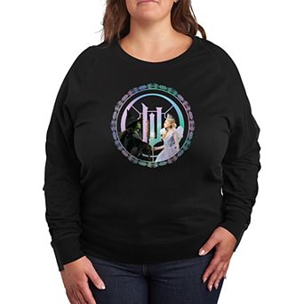 Plus Size Wicked For Good Because I Knew You French Terry Long Sleeve Tee