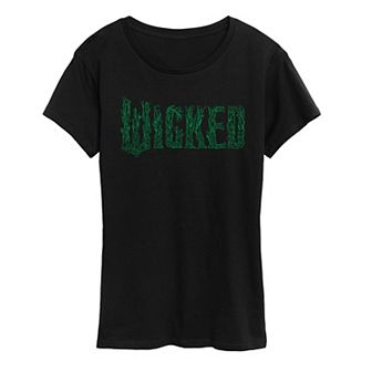 Women's Wicked For Good Logo Tree Branch Graphic Tee