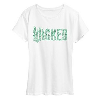 Women's Wicked For Good Logo Tree Branch Graphic Tee