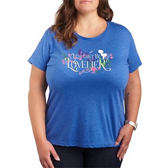 Plus Size Wicked For Good Glinda I Couldn't Be Lovelier Graphic Tee