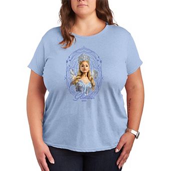 Plus Size Wicked For Good Glinda Frame Graphic Tee
