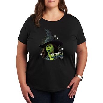 Plus Size Wicked For Good Elphaba Graphic Tee