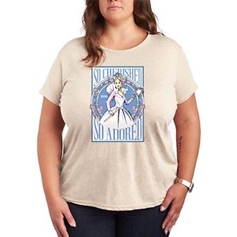 Plus Size Wicked For Good Glinda So Cherished So Adored Graphic Tee