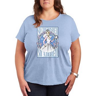 Plus Size Wicked For Good Glinda So Cherished So Adored Graphic Tee