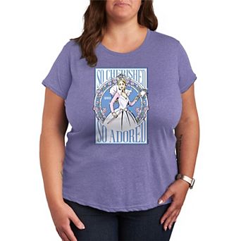 Plus Size Wicked For Good Glinda So Cherished So Adored Graphic Tee