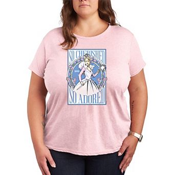 Plus Size Wicked For Good Glinda So Cherished So Adored Graphic Tee