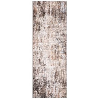 Vintage Rugs for Living Room,Machine Washable Area Rugs with Non-Slip Backing Soft Short Pile Carpet