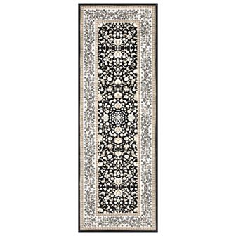 Vintage Washable Runner Runner Washable Non-Slip Low-Plie Laundry Room Rug Distressed Carpet