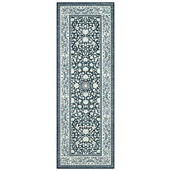 Vintage Washable Runner Runner Washable Non-Slip Low-Plie Laundry Room Rug Distressed Carpet