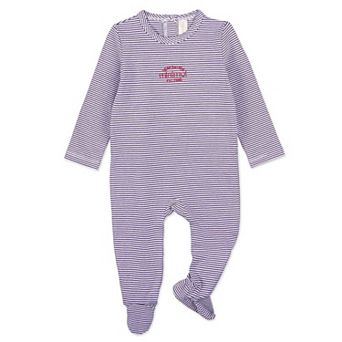 Baby and Toddler "Generation MeMoi" Stretchy Mini-Striped Cotton-Rich Footie