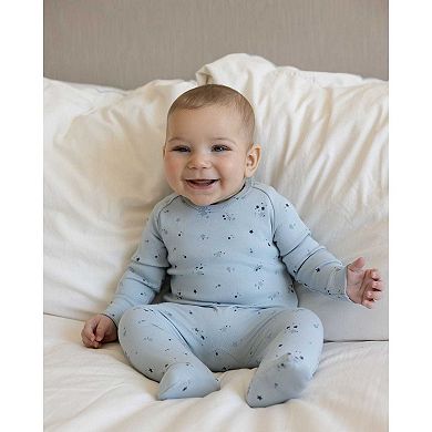 Baby and Toddler Boys "My Brightest Star" 100% Cotton Knit Footie