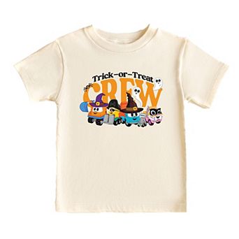 Leo the Truck Trick-or-Treat Crew - Toddler Short Sleeve Graphic T-Shirt