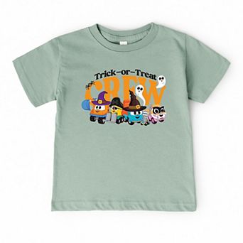 Leo the Truck Trick-or-Treat Crew - Toddler Short Sleeve Graphic T-Shirt