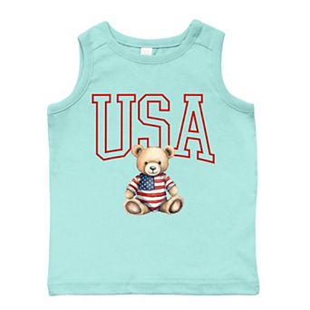 USA Bear - Toddler Tank