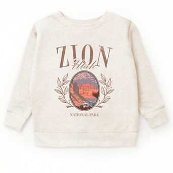 Zion Park Grunge - Kids Youth Sweatshirt