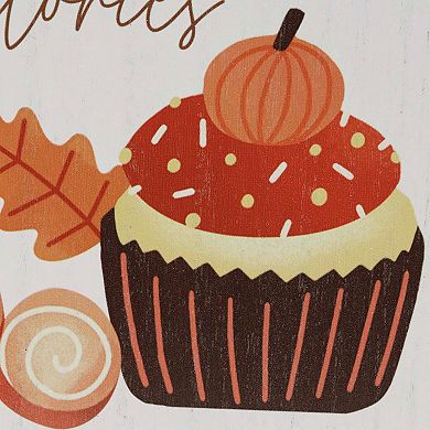 Fall Fun Wall Decor with Sayings Count Your Blessings Not Your Calories