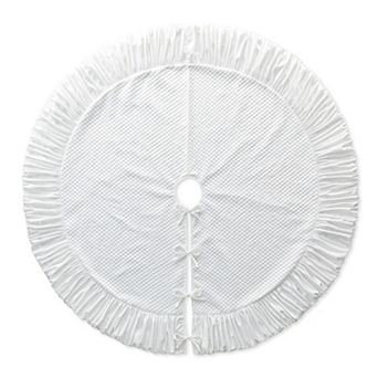 Glitzhome Christmas Tree Skirt, Xmas Tree Mat Tree Ornament