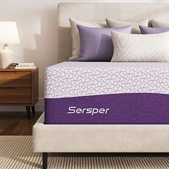 Sersper 12" AeroChar Gel Memory Foam Mattress