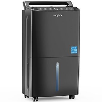 2500 Sq Ft Energy Star Dehumidifier In Black - Intelligent Control, Auto Drain