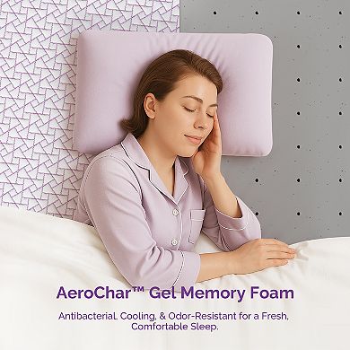 Sersper 12" AeroChar Gel Memory Foam Mattress