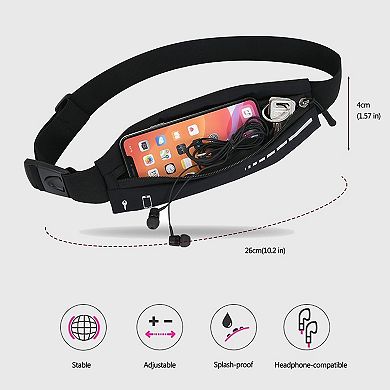 Adjustable Waist Bag - Splash - Proof Running Belt