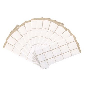 Cooks Linen Kitchen Towel 15x25 Grey (12/Pack)