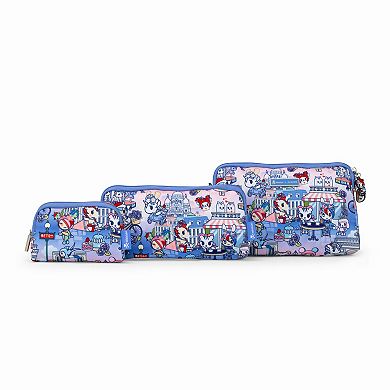 JuJuBe x tokidoki Be Set 3-pc. Organizing Pouches Set in C'est la vie à Paris