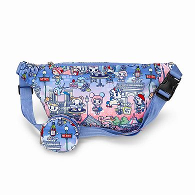 JuJuBe x tokidoki Park Pack Belt Bag in C'est la vie à Paris