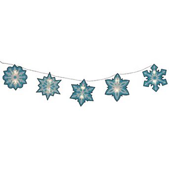 Impact 10 pc Snowflake Christmas Light Set