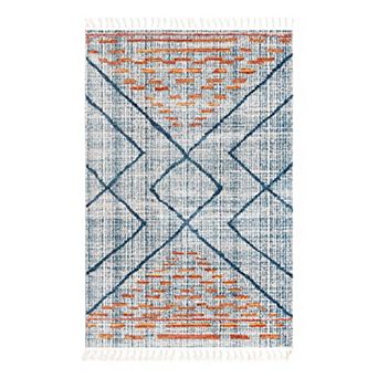 Unique Loom Kavi Aramis Geometric Throw or Area Rug