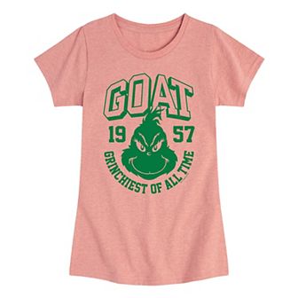 Girl's Dr. Seuss The Grinch Short Sleeve Graphic Tee