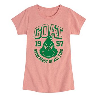 Girl's Dr. Seuss The Grinch Short Sleeve Graphic Tee