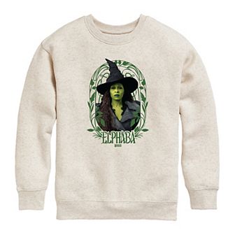 Girls 7-16 Wicked For Good Elphaba Crew Fleece Sweatshirt