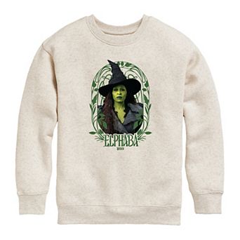 Girls 7-16 Wicked For Good Elphaba Crew Fleece Sweatshirt
