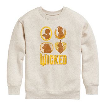 Girls 7-16 Wicked For Good Crew Fleece Sweatshirt
