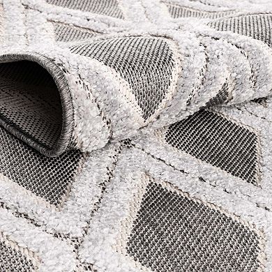 Unique Loom Derek Arlo Geometric Throw or Area Rug