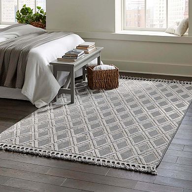 Unique Loom Derek Arlo Geometric Throw or Area Rug