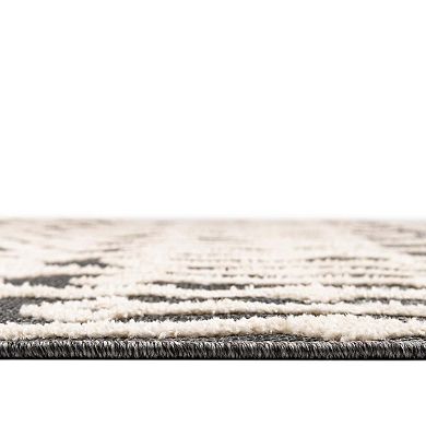 Unique Loom Lenny Arlo Throw or Area Rug