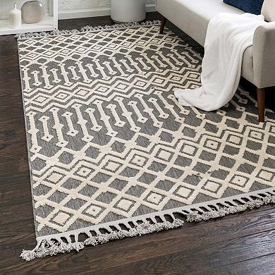 Unique Loom Lenny Arlo Throw or Area Rug