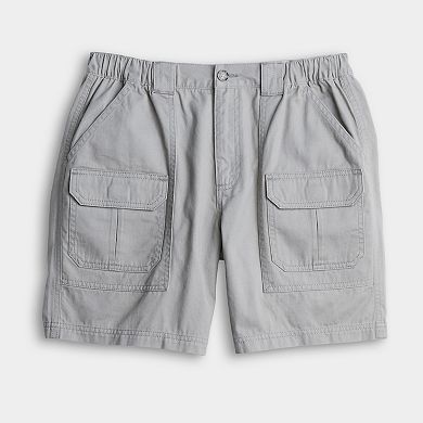 Men's Croft & Barrow® 7.5-Inch Side Elastic Cargo Shorts