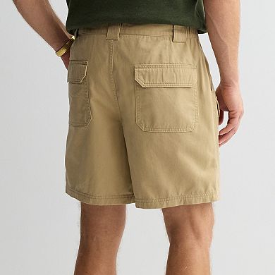 Men's Croft & Barrow® 7.5-Inch Side Elastic Cargo Shorts