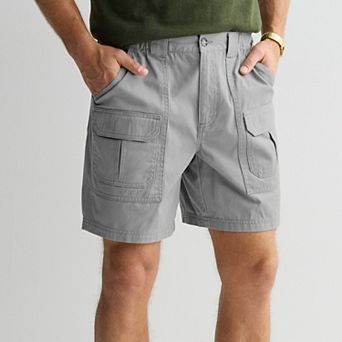 Men's Croft & Barrow® 7.5-Inch Side Elastic Cargo Shorts