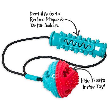 Flipo Ruff & Ready Duo™ Dental Chew & Tug Toy