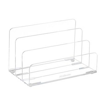 Mind Reader 3 tier Acrylic Mail Sorter Desktop Organizer